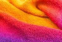 buntes Gestrick, Acrylfasern